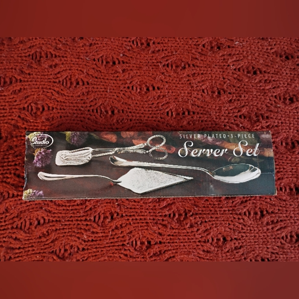 Studio Silver 3-Piece Serving Set